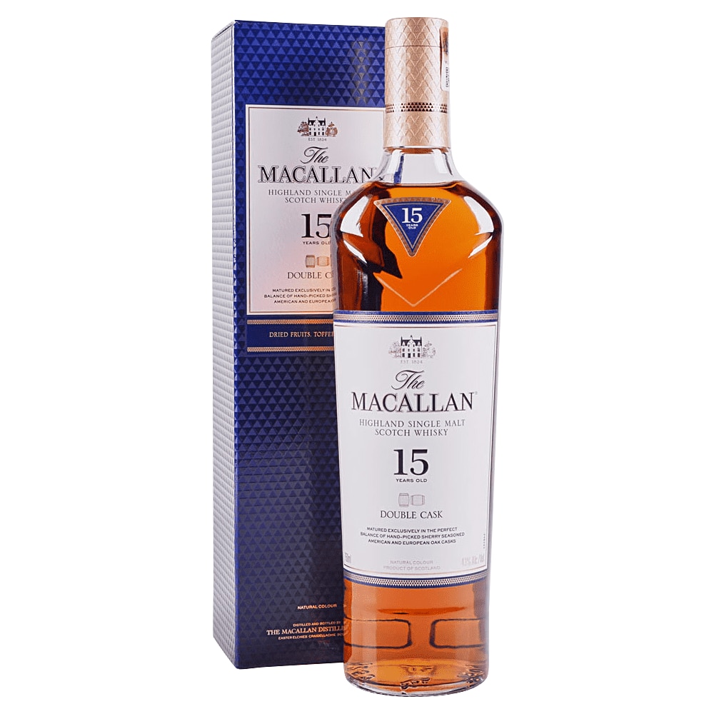 Macallan 15 Double Yr 750 ml