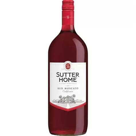 SUTTER HOME RED MOSCATO