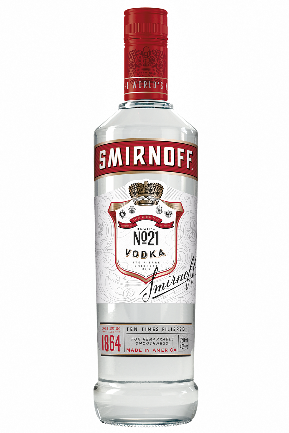 SMIR VODKA RAZ 50 ML