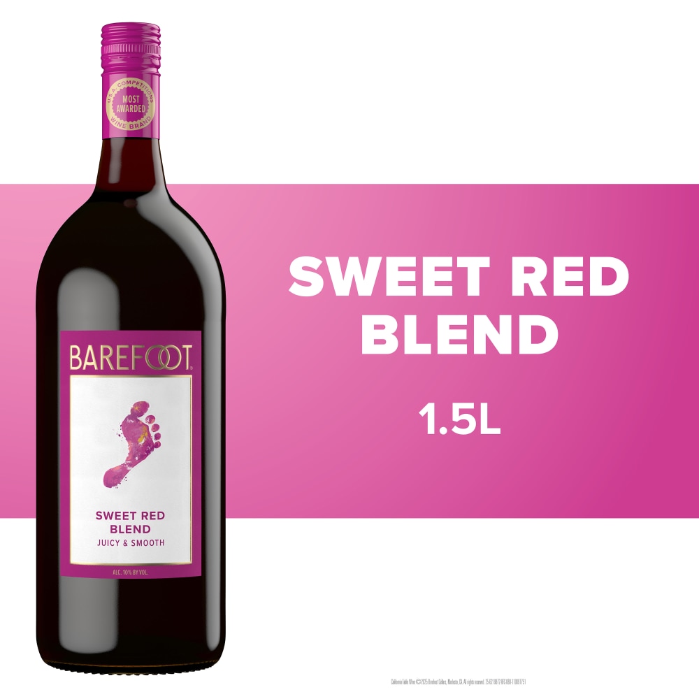 Barefoot Sweet Red 1.5 L