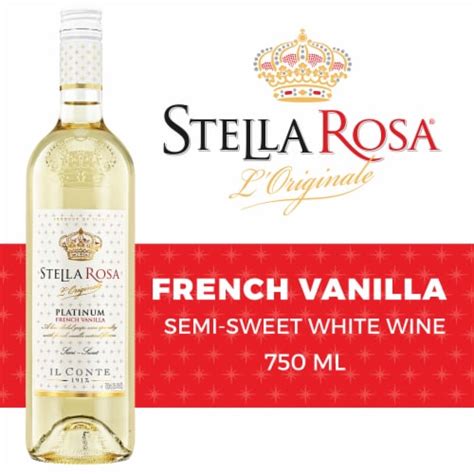 Stella Rosa platinum French vanilla