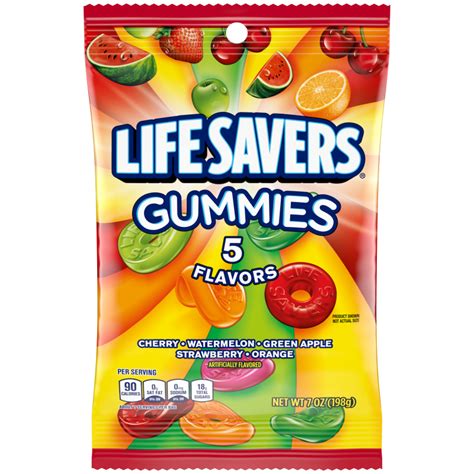 Life saver gummies 5 flavors