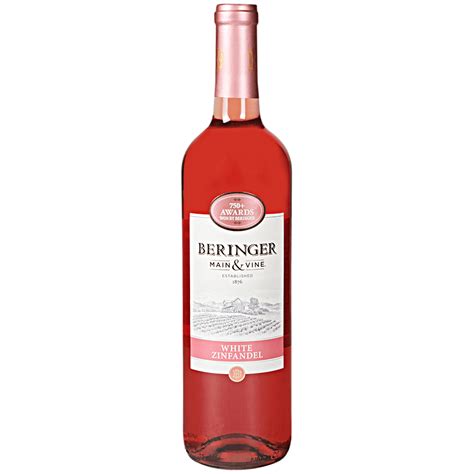 Beringer white Zinfandel