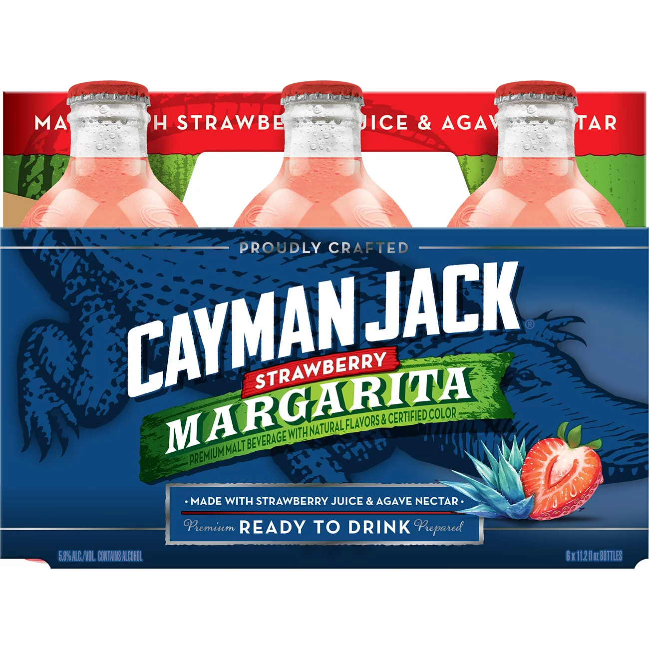CAYMAN JACK MARGARITA STRAWBERRY