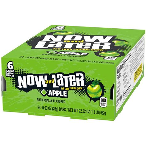 now and later apple