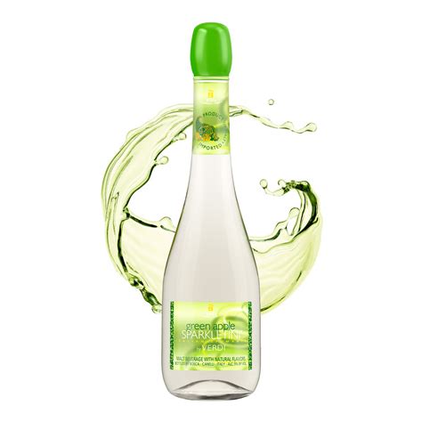 Green apple Sparkletini