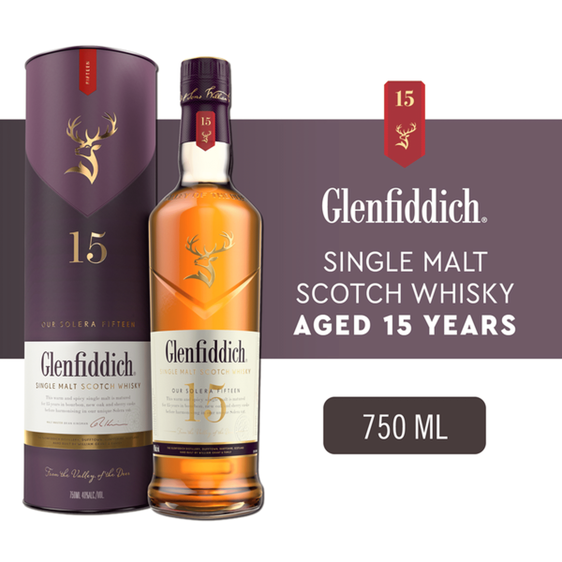 Glenfiddich 15 Yr 750 ml