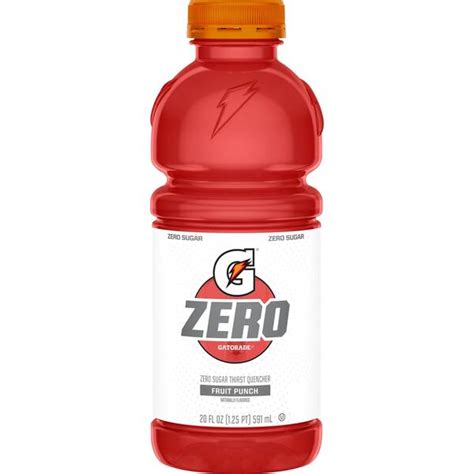 gatorade zero fruit punch
