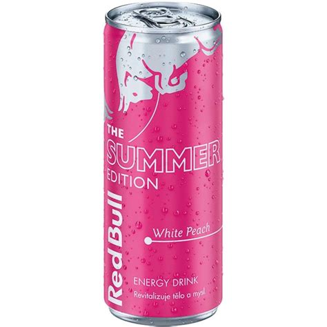 red bull white peach