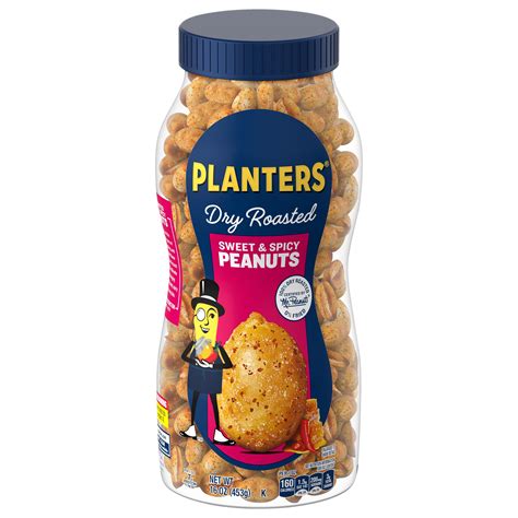 planters sweet&spicy peanuts
