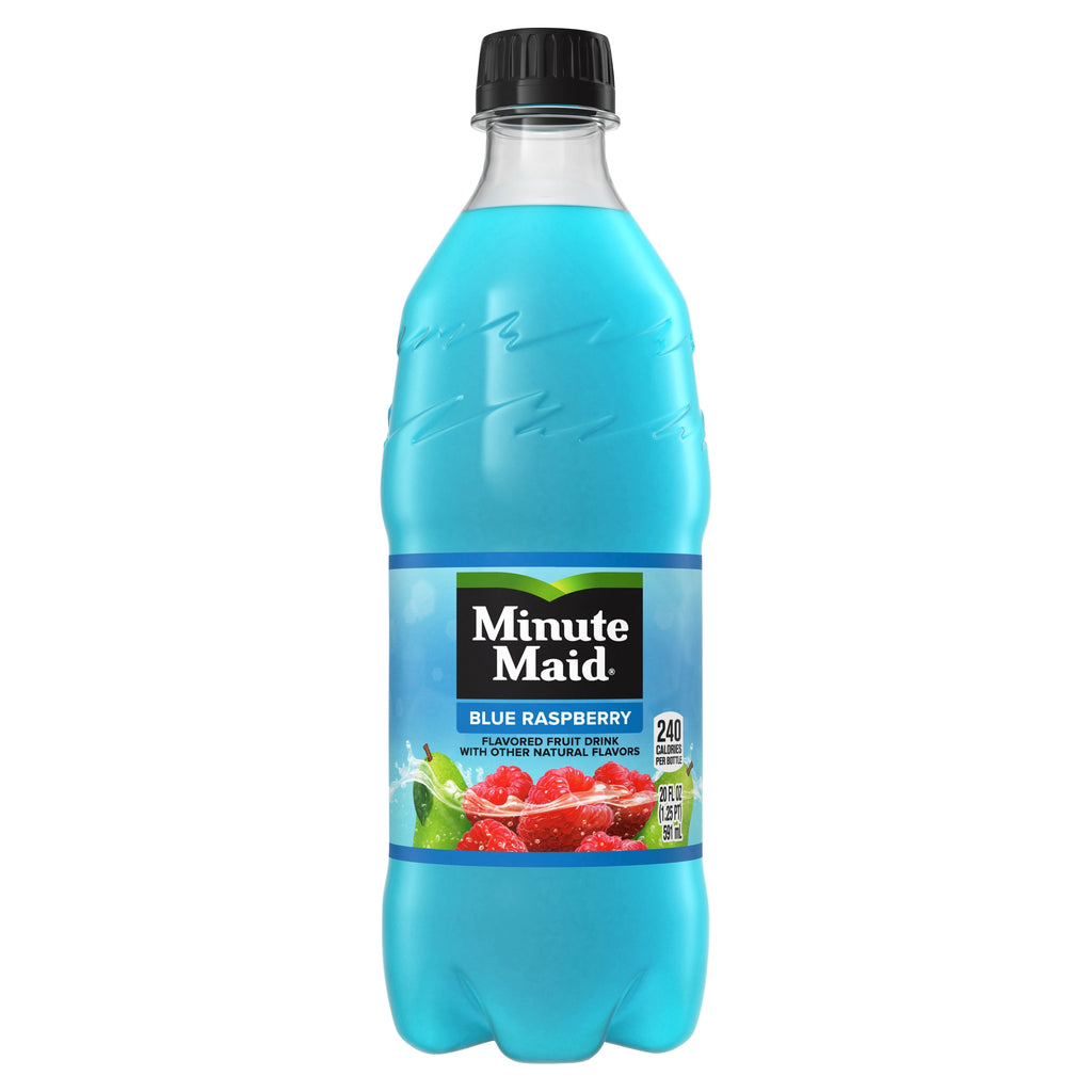 Minute Maid blue raspberry