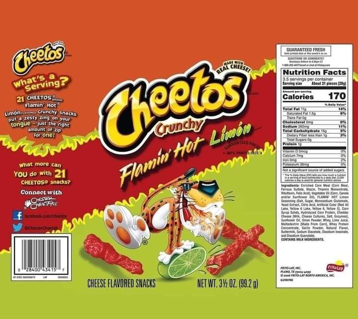 cheetos crunchy