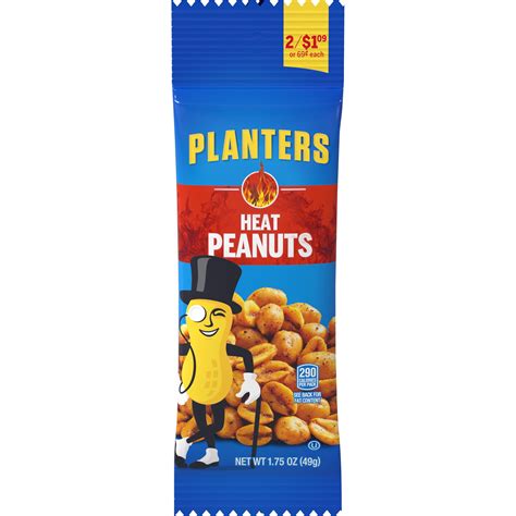 planters heat peanuts